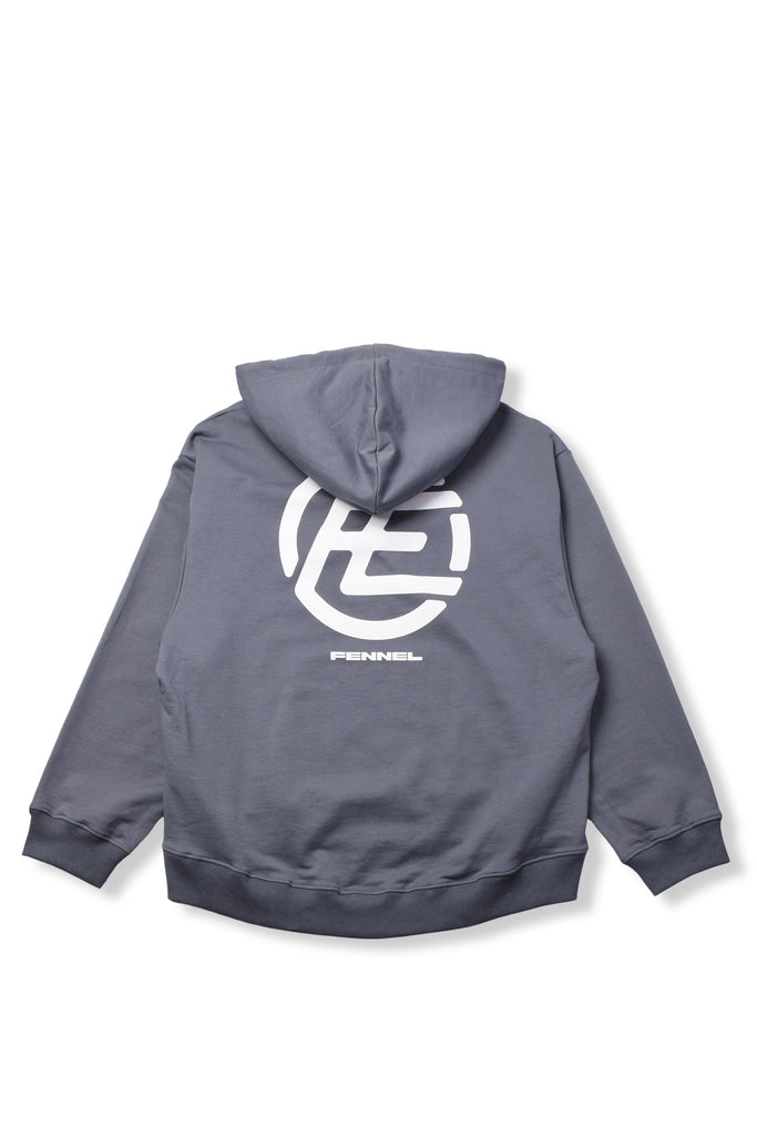 FL LOGO COCOON HOODIE GRAY