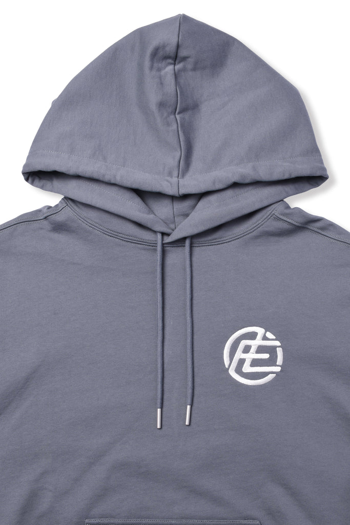 FL LOGO COCOON HOODIE GRAY