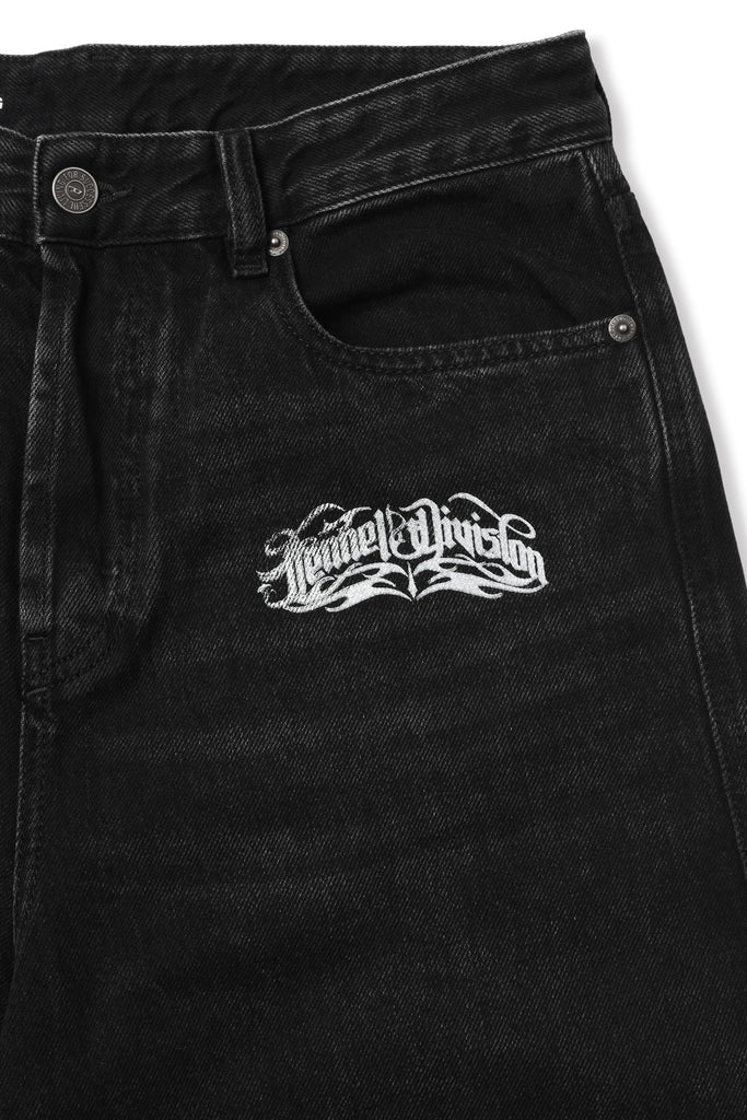 DIESEL × FENNEL BIKER DENIM PANTS WOMEN
