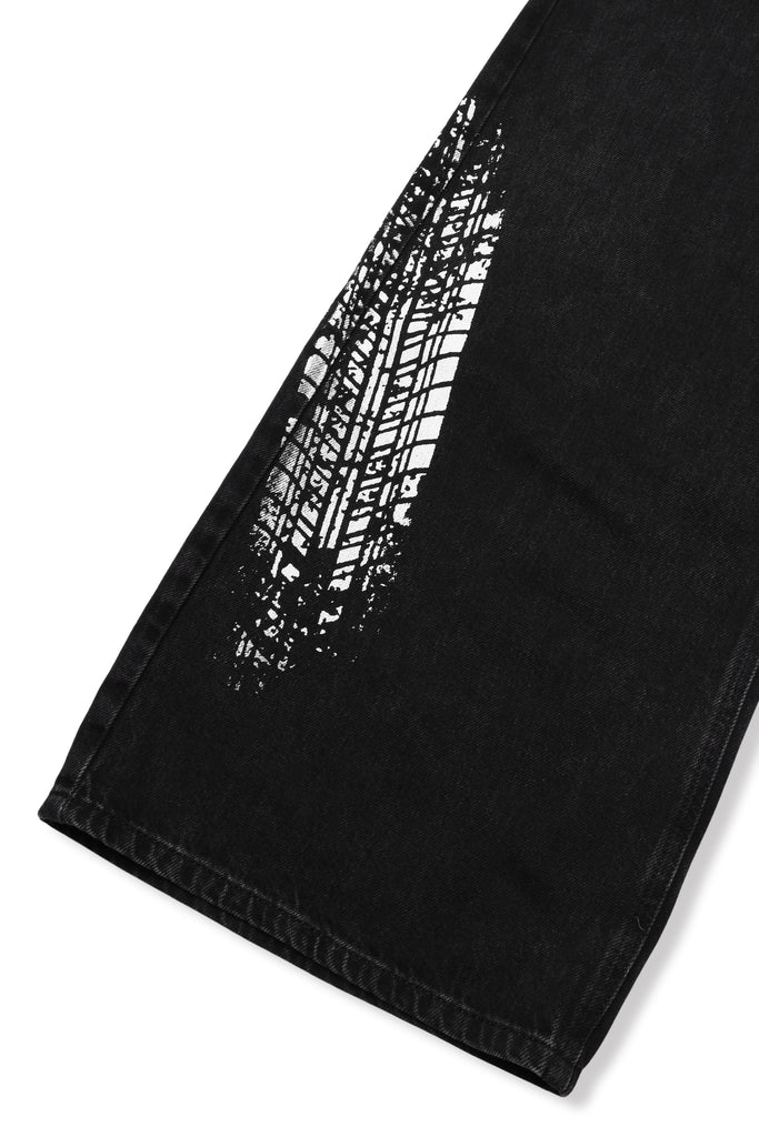 DIESEL × FENNEL BIKER DENIM PANTS WOMEN