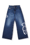 DIESEL × FENNEL WIDE DENIM PANTS WOMEN