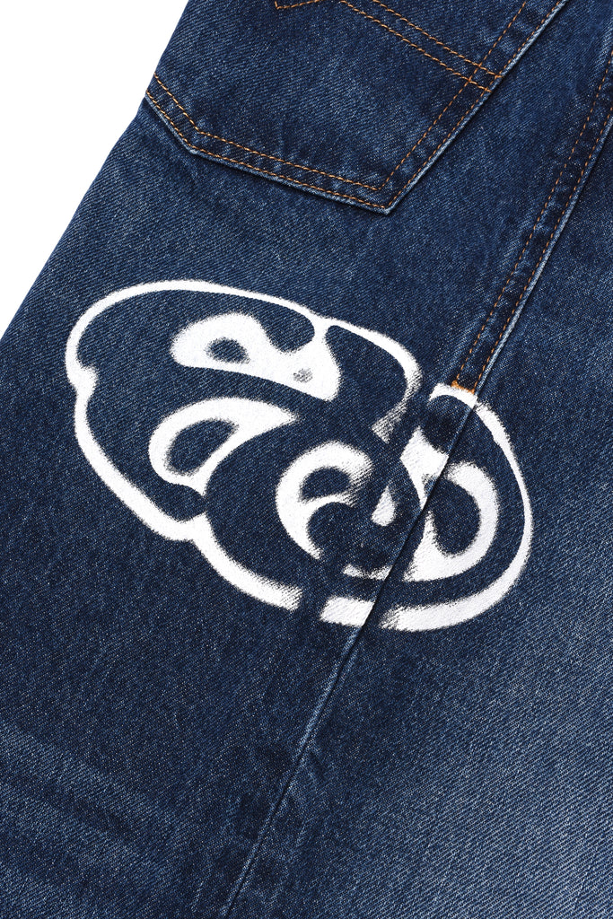 DIESEL × FENNEL WIDE DENIM PANTS WOMEN