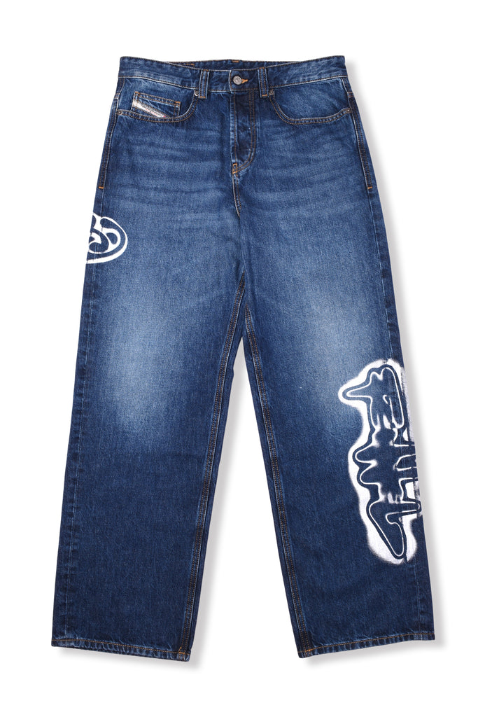 DIESEL × FENNEL WIDE DENIM PANTS MAN