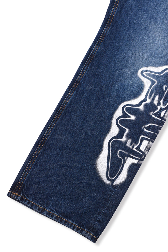 DIESEL × FENNEL WIDE DENIM PANTS MAN