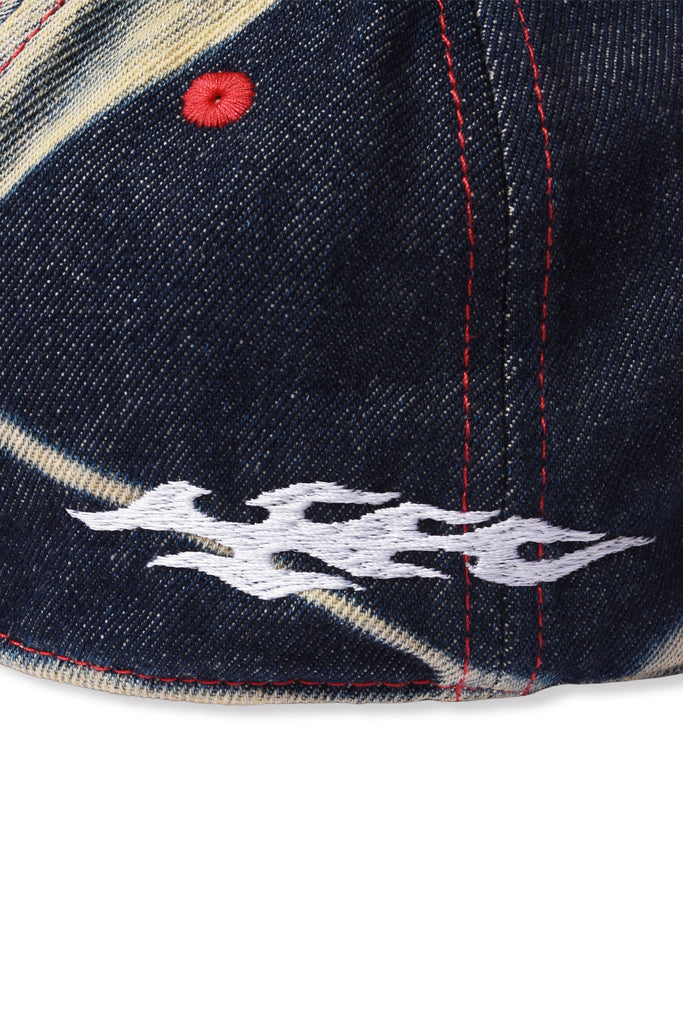 DIESEL × FENNEL BIKER DAMAGED CAP