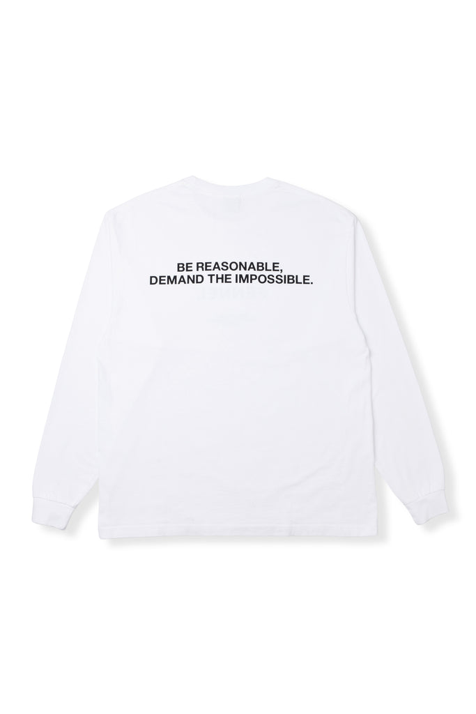 FENNEL STANDARD L/S T-SHIRT Ver.3 WHITE