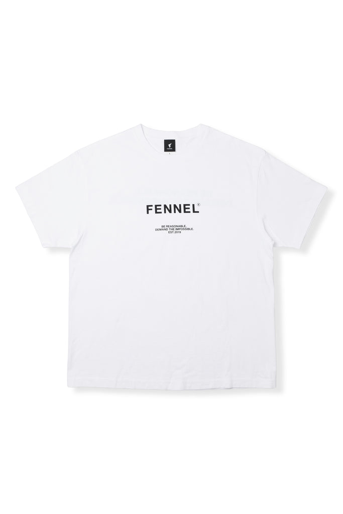 FENNEL STANDARD T-SHIRT Ver.3 WHITE