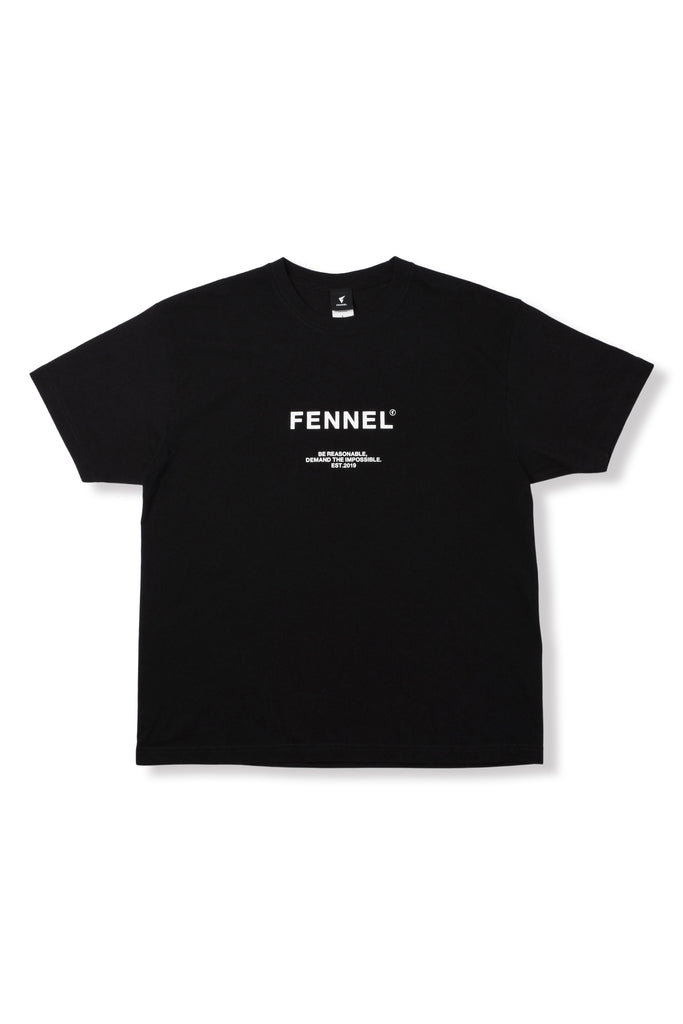 FENNEL STANDARD T-SHIRT Ver.3 BLACK