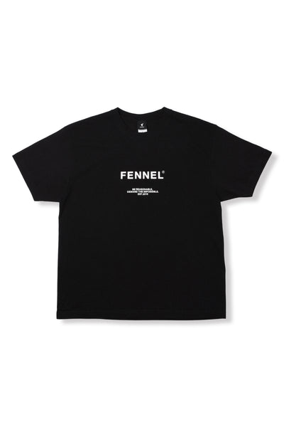FENNEL STANDARD T-SHIRT Ver.3 BLACK – FENNEL OFFICIAL EC STORE