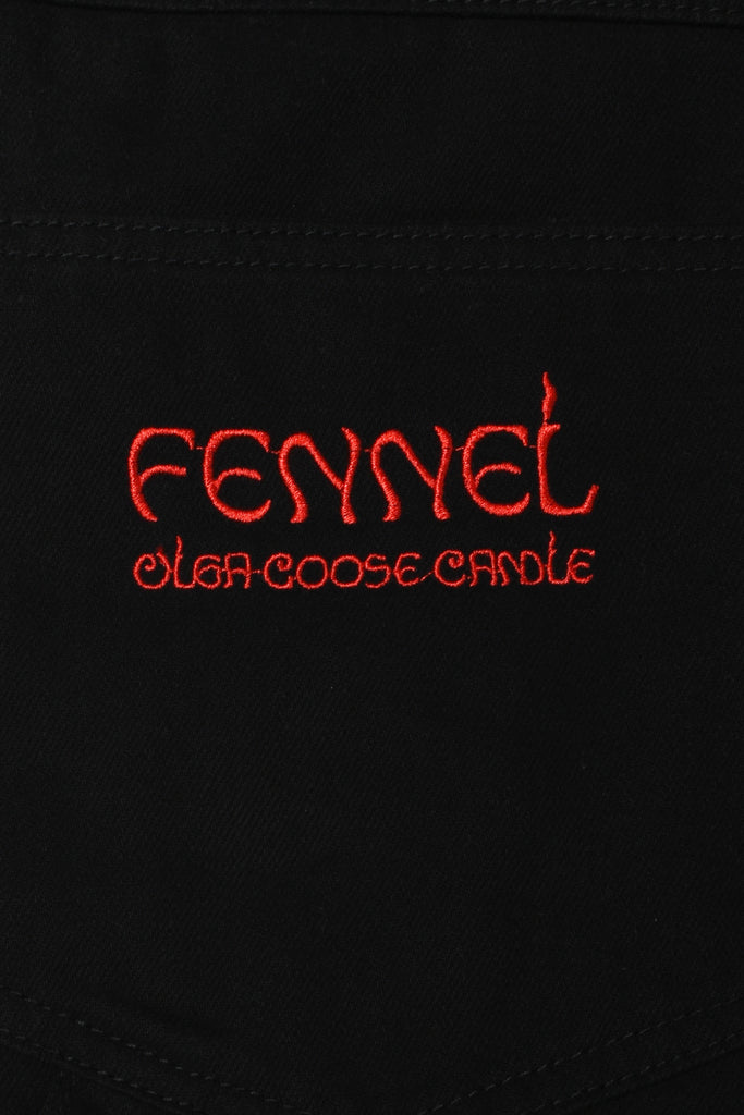 FENNEL × OLGA GOOSE CANDLE CROPPED WIDE PANTS