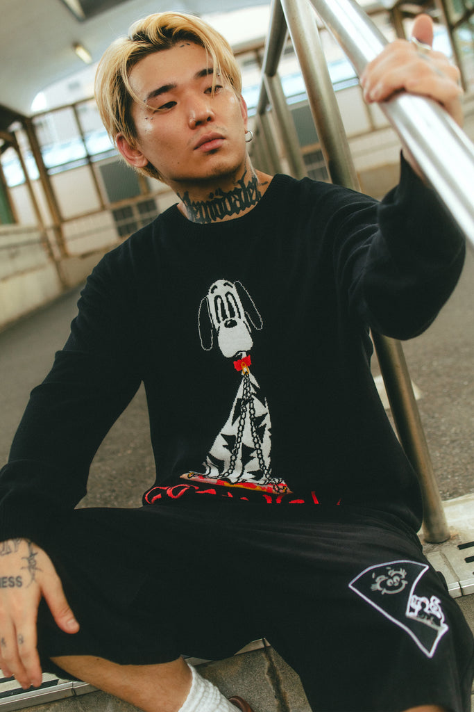 FENNEL × OLGA GOOSE CANDLE CROPPED WIDE PANTS