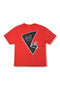 FENNEL × OLGA GOOSE CANDLE LOGO T-SHIRT / FADE RED