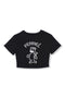 FENNEL × OLGA GOOSE CANDLE MINI T-SHIRT / BLACK