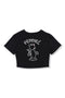 FENNEL × OLGA GOOSE CANDLE MINI T-SHIRT / BLACK
