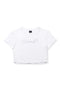 FENNEL RHINE STONE T-SHIRT WHITE