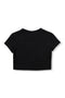FENNEL RHINE STONE T-SHIRT BLACK