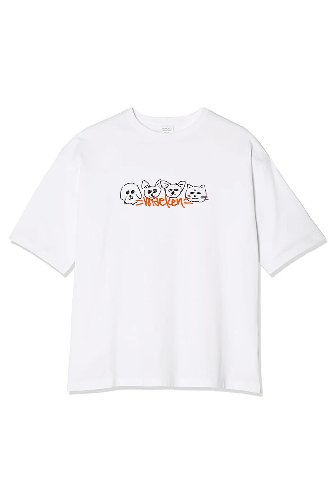 maeken FAMILY T-SHIRT WHITE
