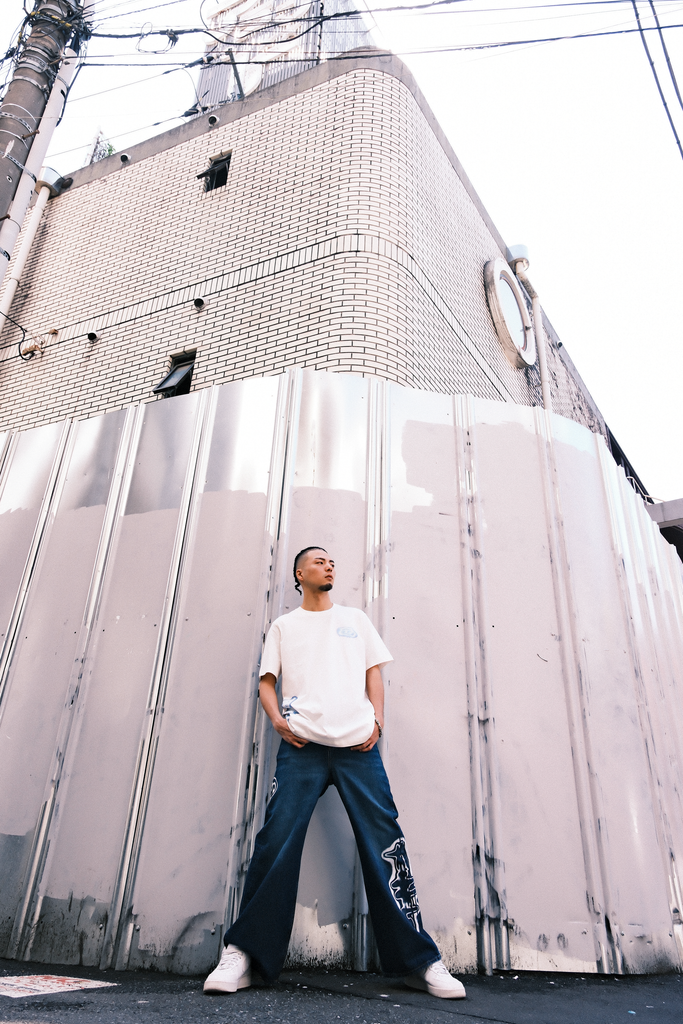 DIESEL × FENNEL WIDE DENIM PANTS MAN
