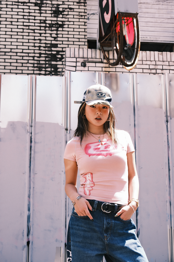 DIESEL × FENNEL WATER-EFFECT MINI T-SHIRT