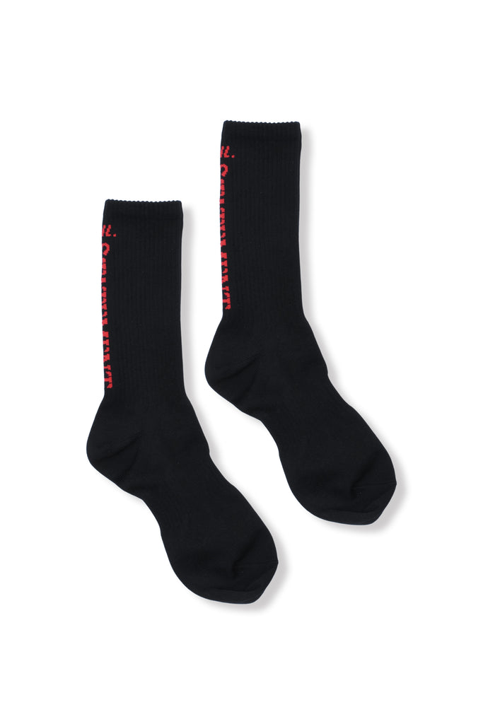 STATEMENT SOCKS/BLACK