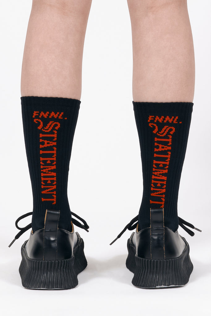 STATEMENT SOCKS/BLACK