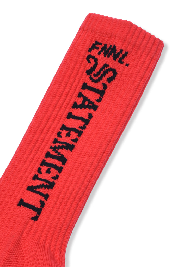 STATEMENT SOCKS/RED