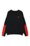 SWICHING KNIT SWEATER