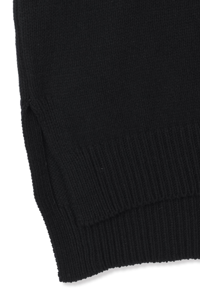 SWICHING KNIT SWEATER