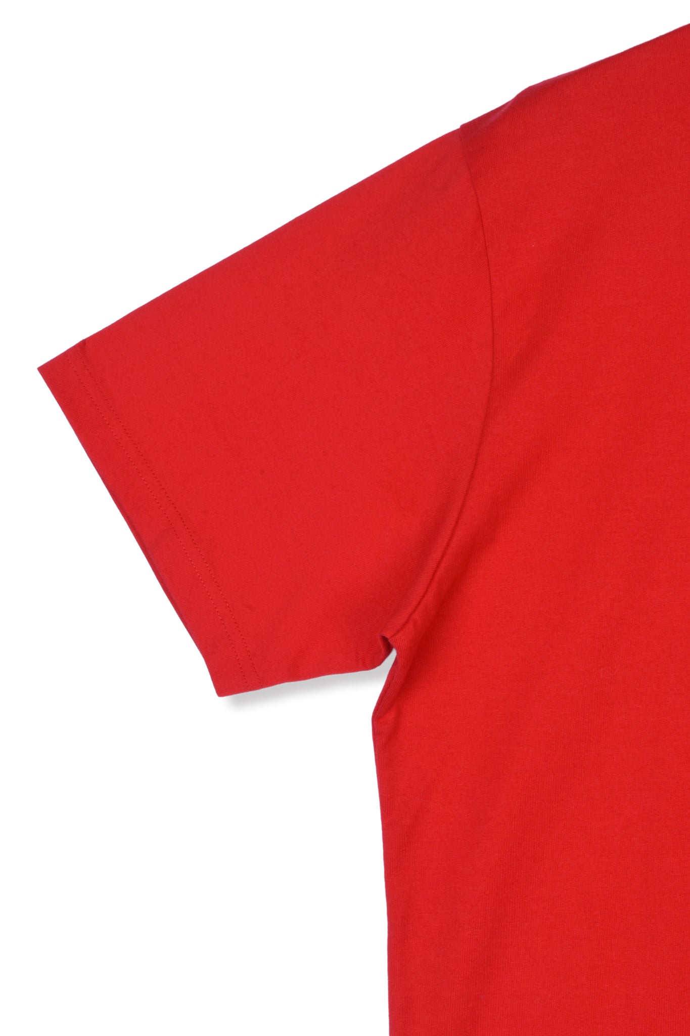 STATEMENT PRINTED T-SHIRT/RED