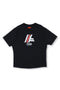 STATEMENT PRINTED T-SHIRT/BLACK