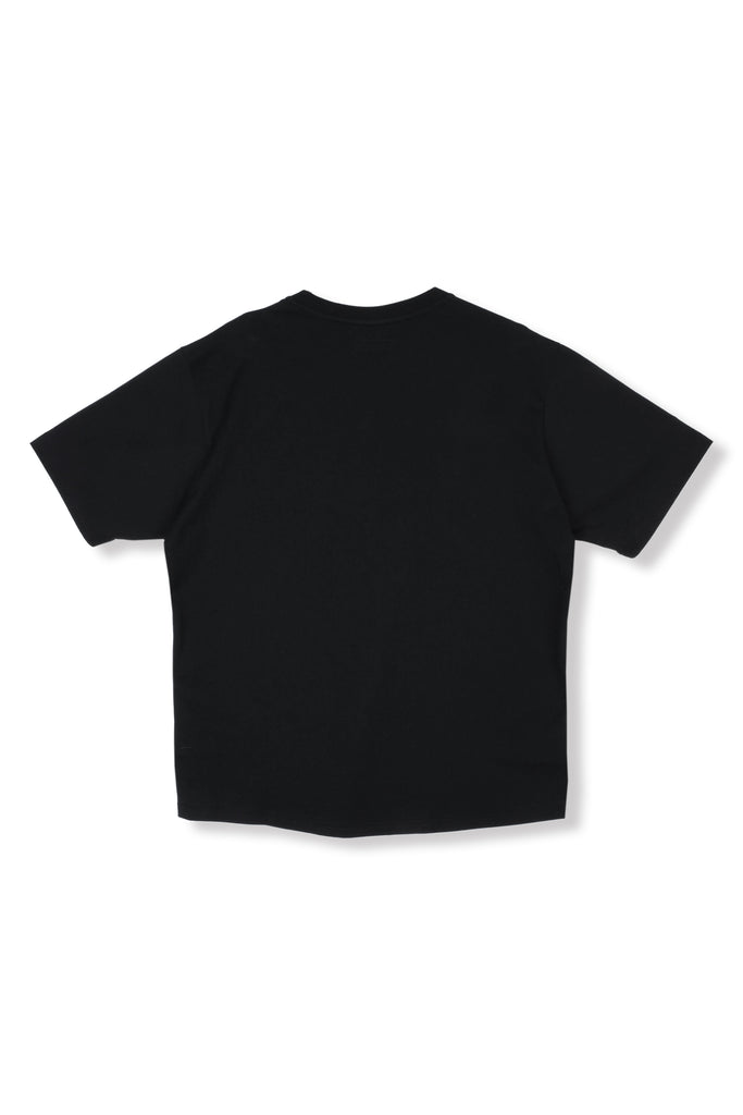STATEMENT PRINTED T-SHIRT/BLACK