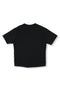 STATEMENT PRINTED T-SHIRT/BLACK