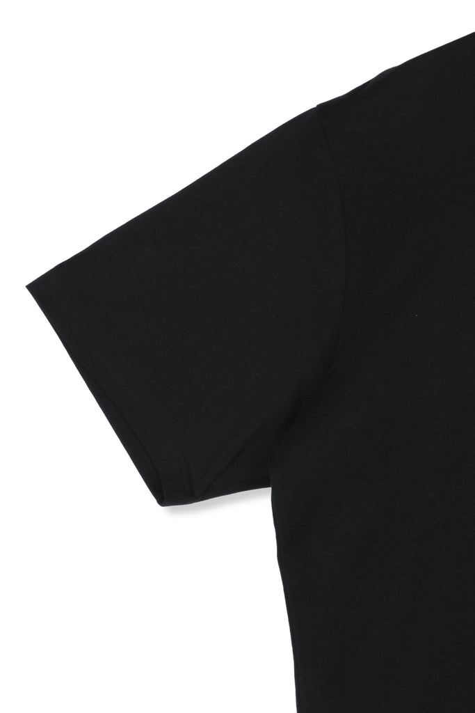 STATEMENT PRINTED T-SHIRT/BLACK