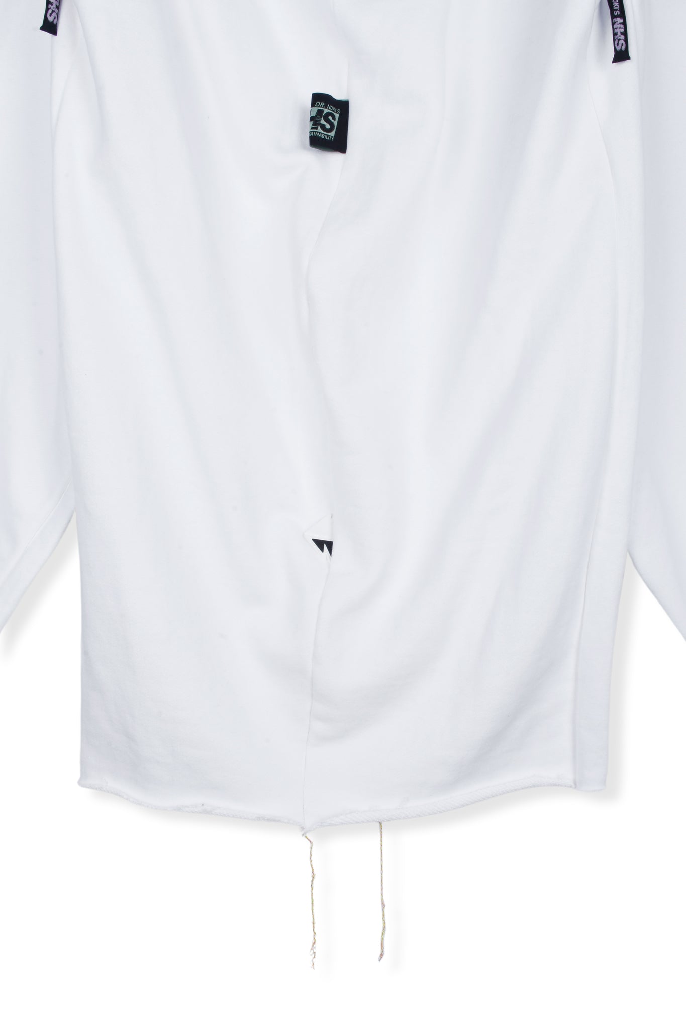 2WAY WHITE SWEAT/INTO DRESS LAYER
