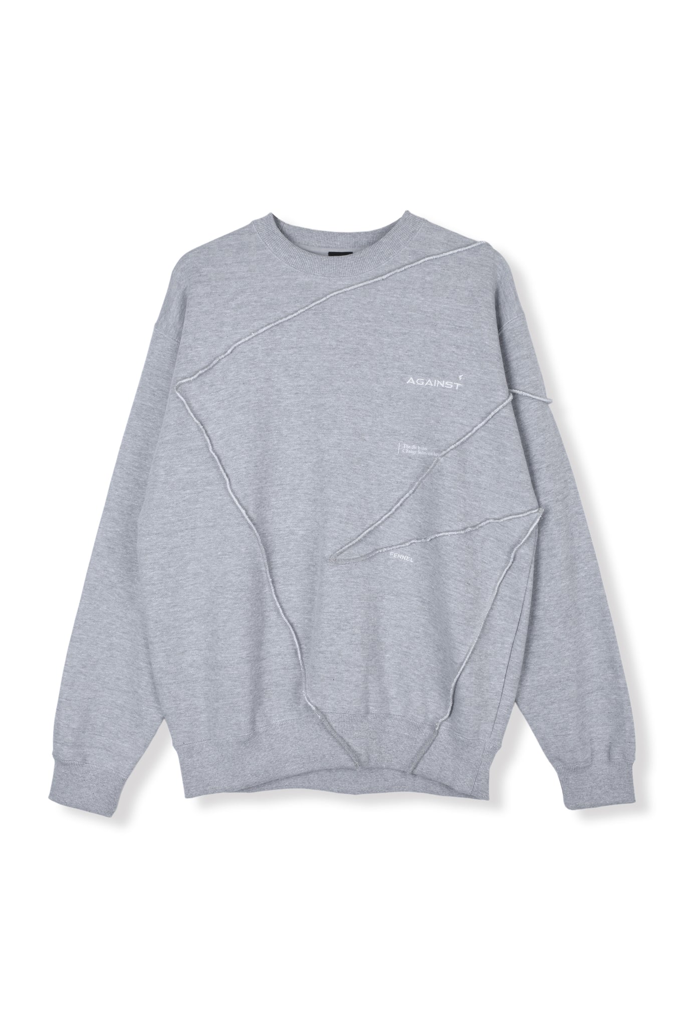 ICON LOGO CUTTING SWEAT01