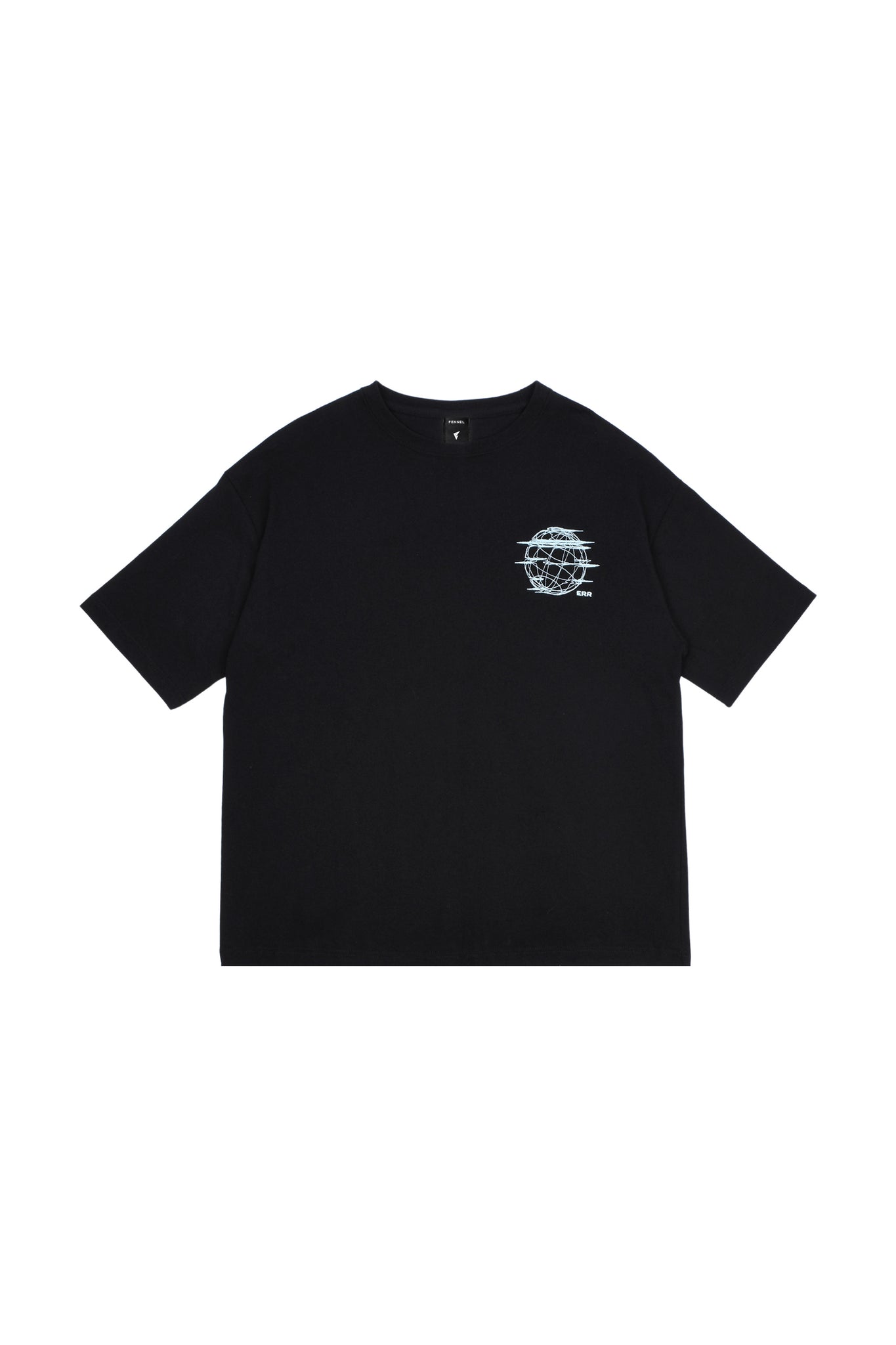 FENNEL ERR OVERSIZED T-SHIRT BLACK
