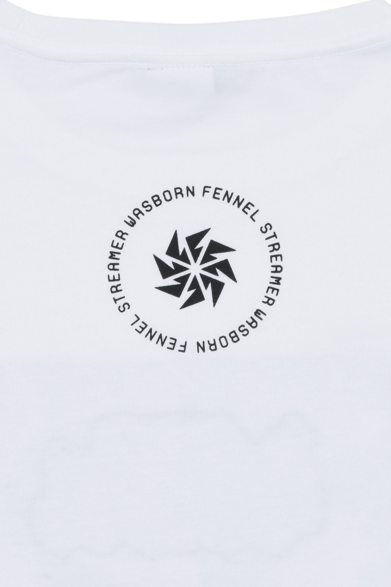 WASBORN PATCHED T-SHIRT/WHITE