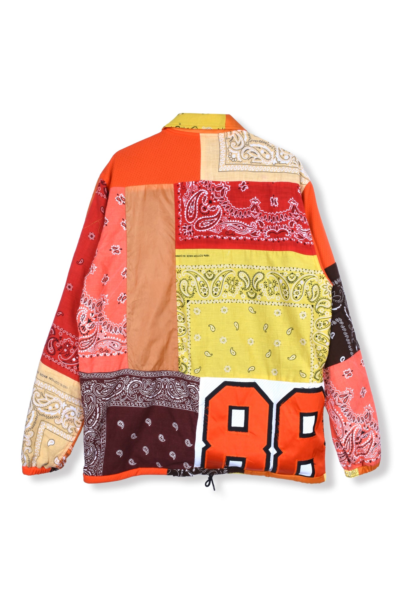ONE-OFF BANDANA PATCHWORKED COACH JACKET ver.WASBORN