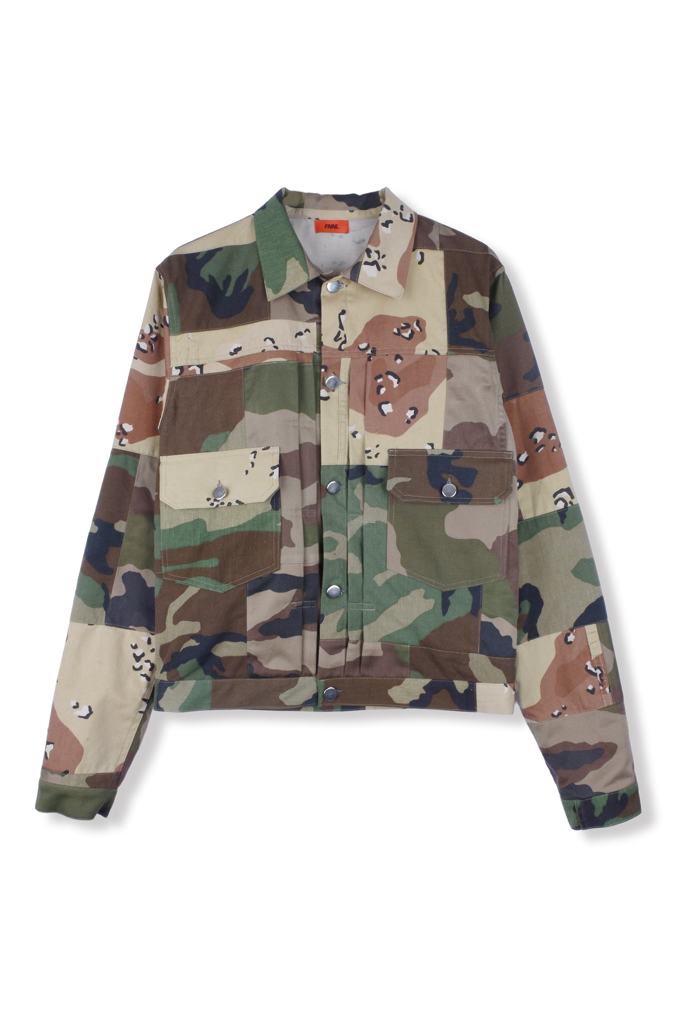ONE-OFF CAMOUFLAGE PATCHWORKED JACKET 2ND TYPE