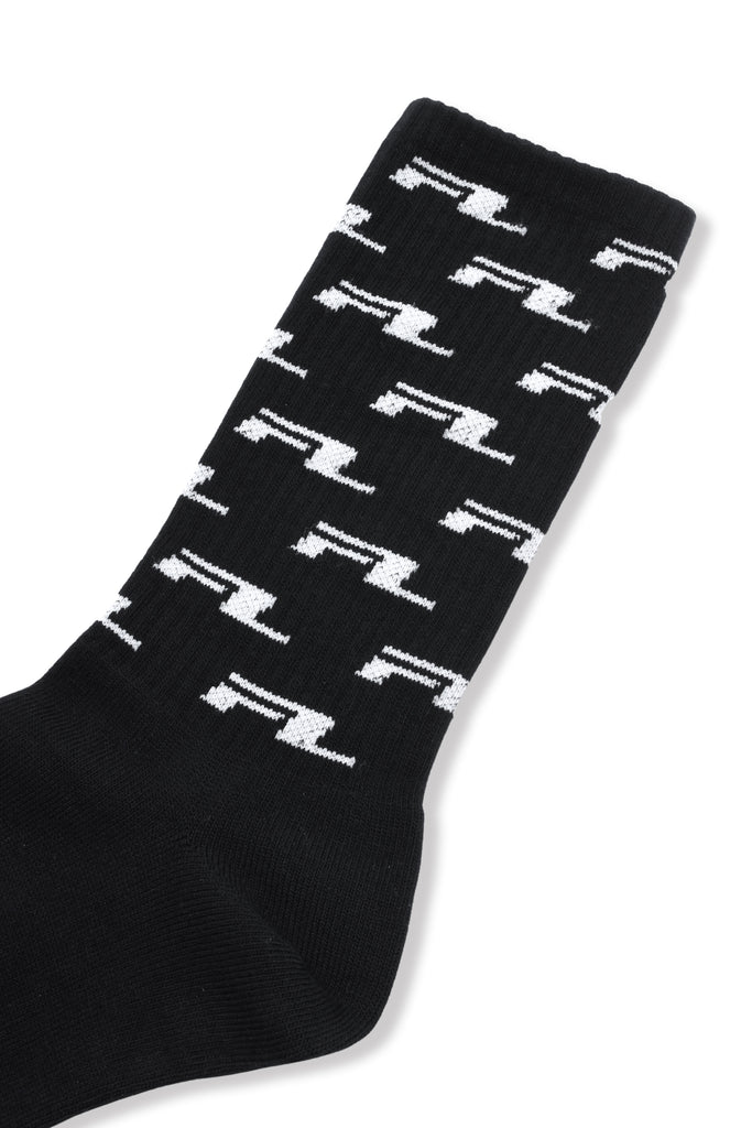 FL JACQUARD LOGO SOCKS