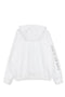 PRINTED HOODIE / WHITE