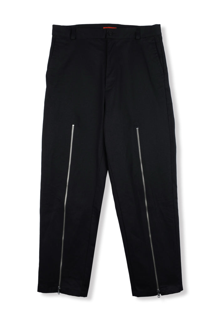 ZIPPED TROUSERS