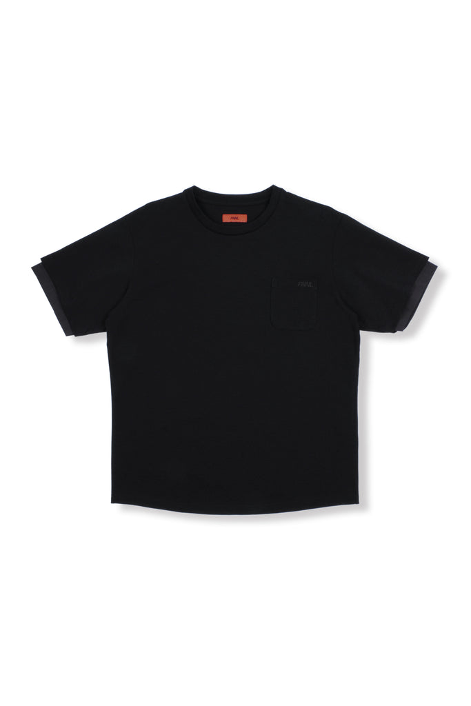 SHIRT LAYERED T-SHIRTS BLACK