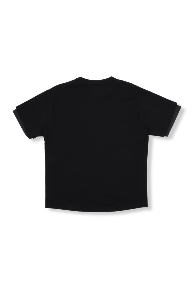 SHIRT LAYERED T-SHIRTS BLACK
