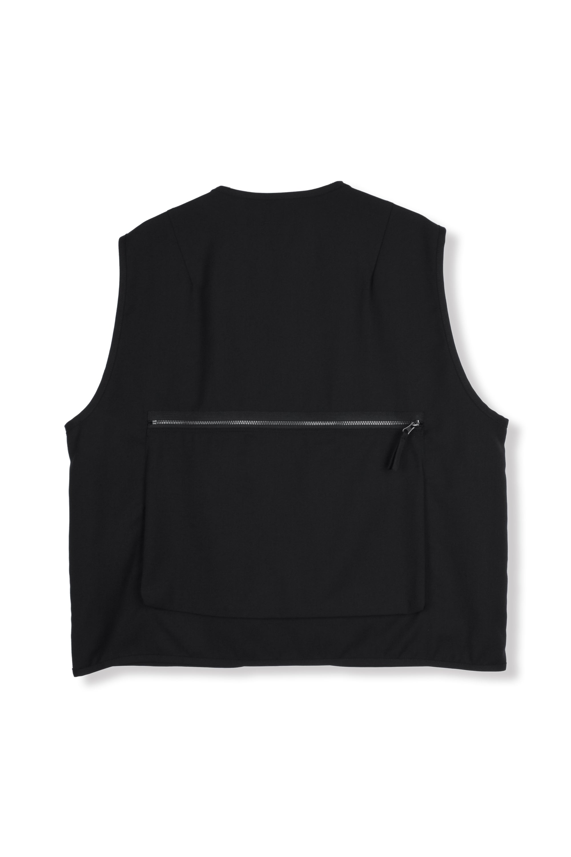 PRINTED ZIP-UP VEST – FENNEL OFFICIAL EC STORE