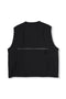 PRINTED ZIP-UP VEST