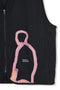 PRINTED ZIP-UP VEST