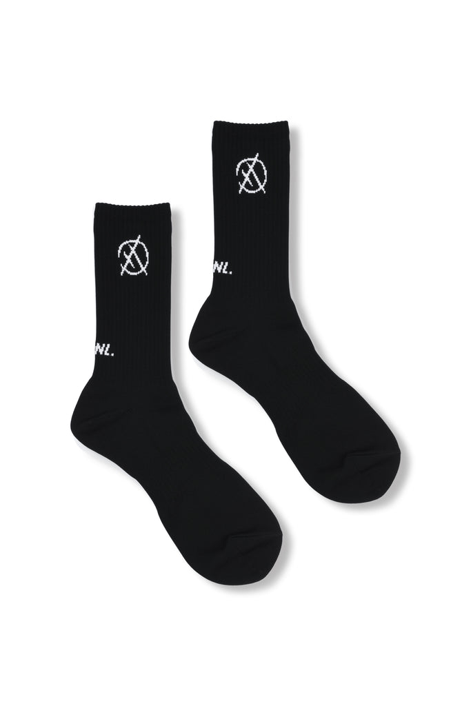LOGO SOCKS BLACK