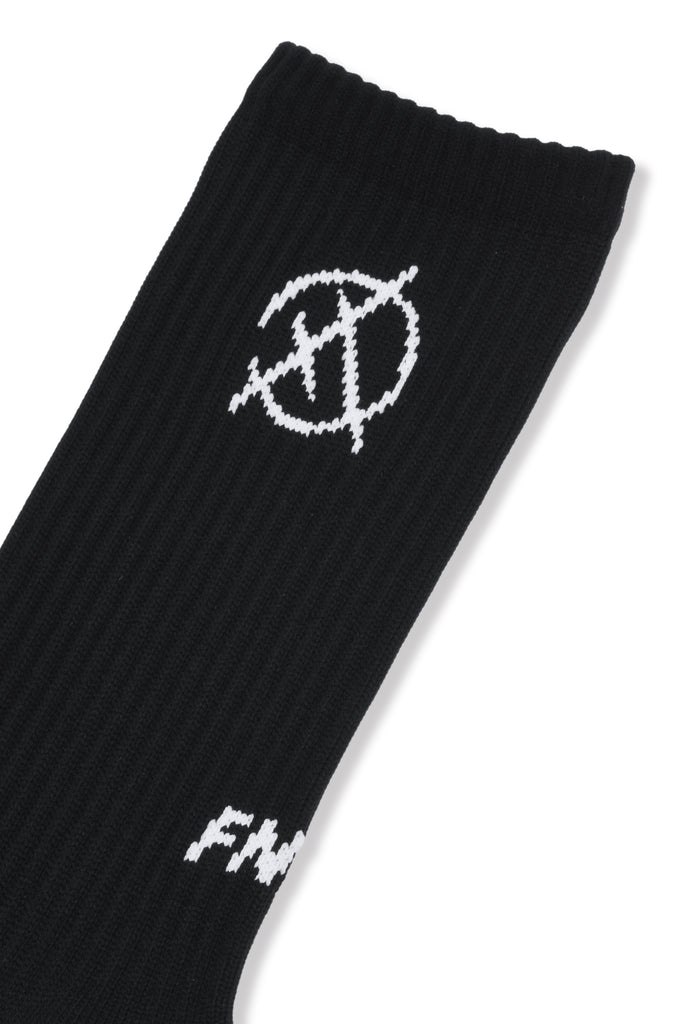LOGO SOCKS BLACK