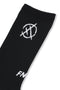 LOGO SOCKS BLACK